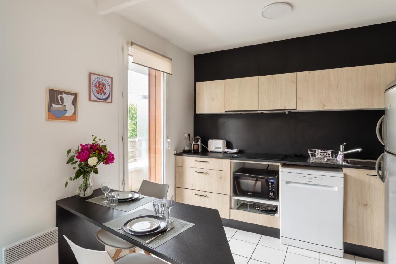 Ferienwohnung Bahibe - Balcon Et Parking Au Calme Proche Gare Rennes Exterior foto